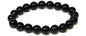 Black Obsidian Round Bead Bracelet - Strong Protection