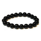 Black Onyx Round Bead Bracelet - Gentle Protection