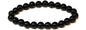 Black Onyx Round Bead Bracelet - Gentle Protection