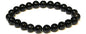 Black Tourmaline Round Bead Bracelet - Protective Filter