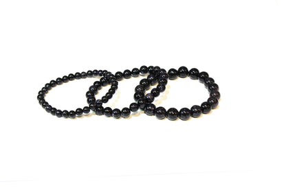 Blue Goldstone Round Bead Bracelet - Dream Translation