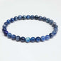 Blue Kyanite Round Bead Bracelet - Aligned Communication