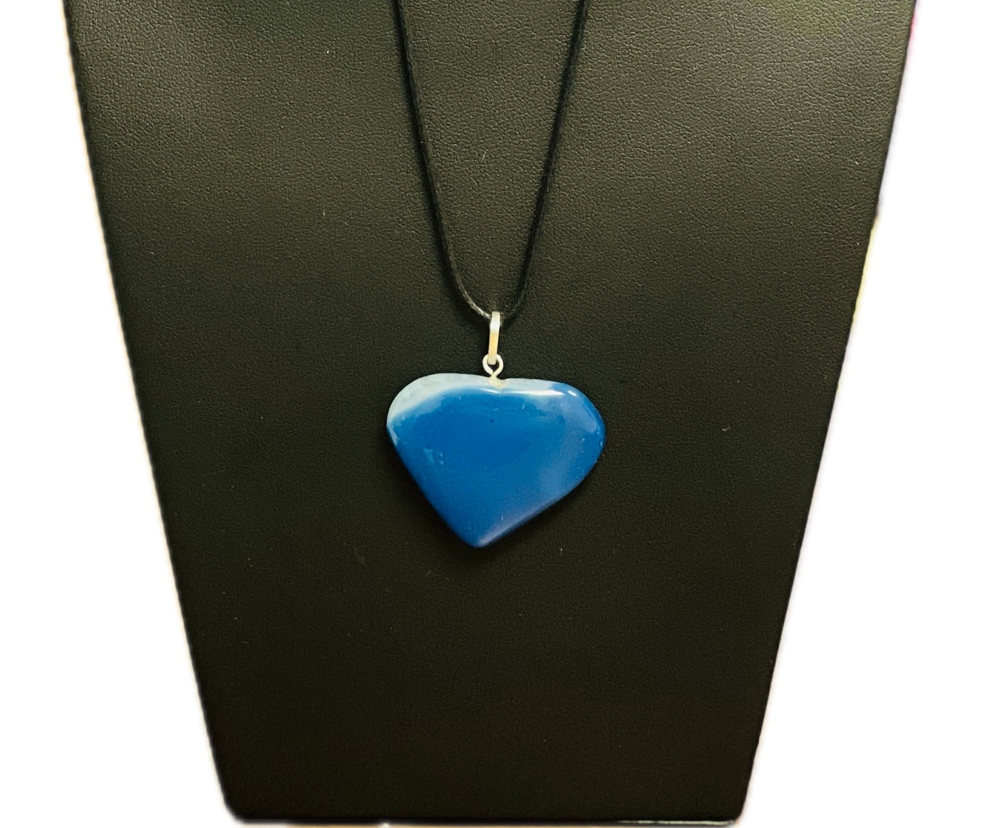 Assorted Onyx Heart Necklace