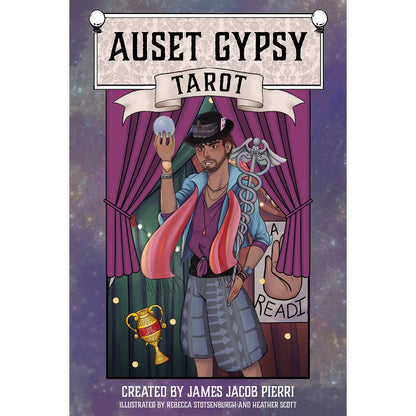Bohemian Auset Gypsy Tarot Deck for Mystical Readings