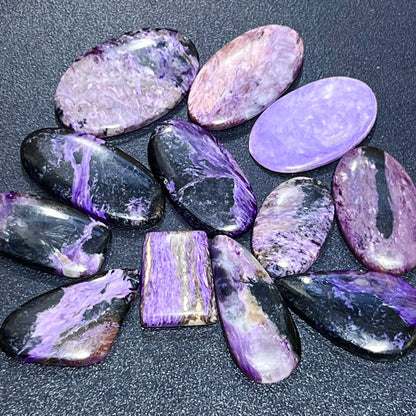 Purple Charoite Cabochons