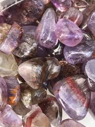 Amethyst w/ Cacoxenite Chips 1oz