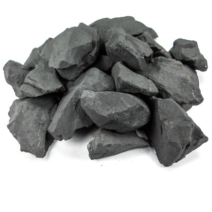 Black Shungite Type-2 Rough Raw Stones (By The Piece or Pound) Wholesale
