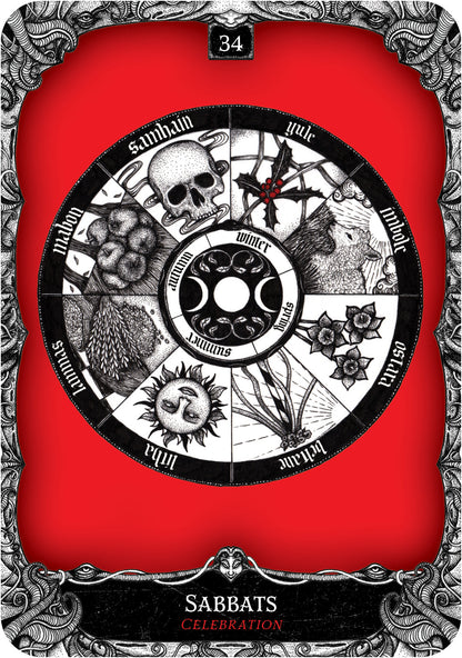 Oracle Of The Witch 44-Card Deck For Witchcraft And Wisdom