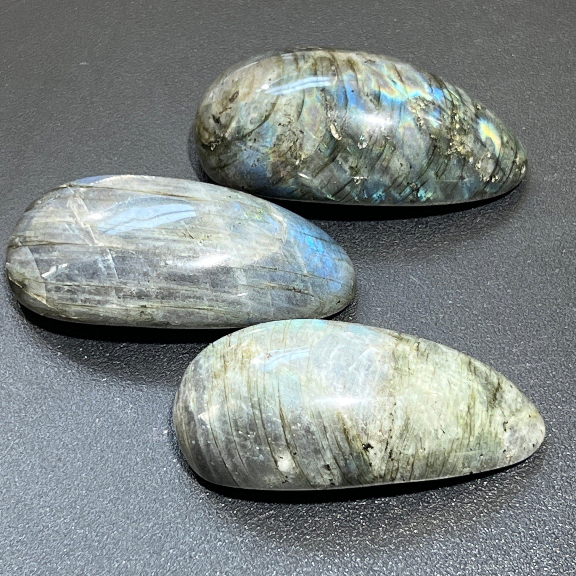 Labradorite Massage Stone Tool Polished Gemstone Carving