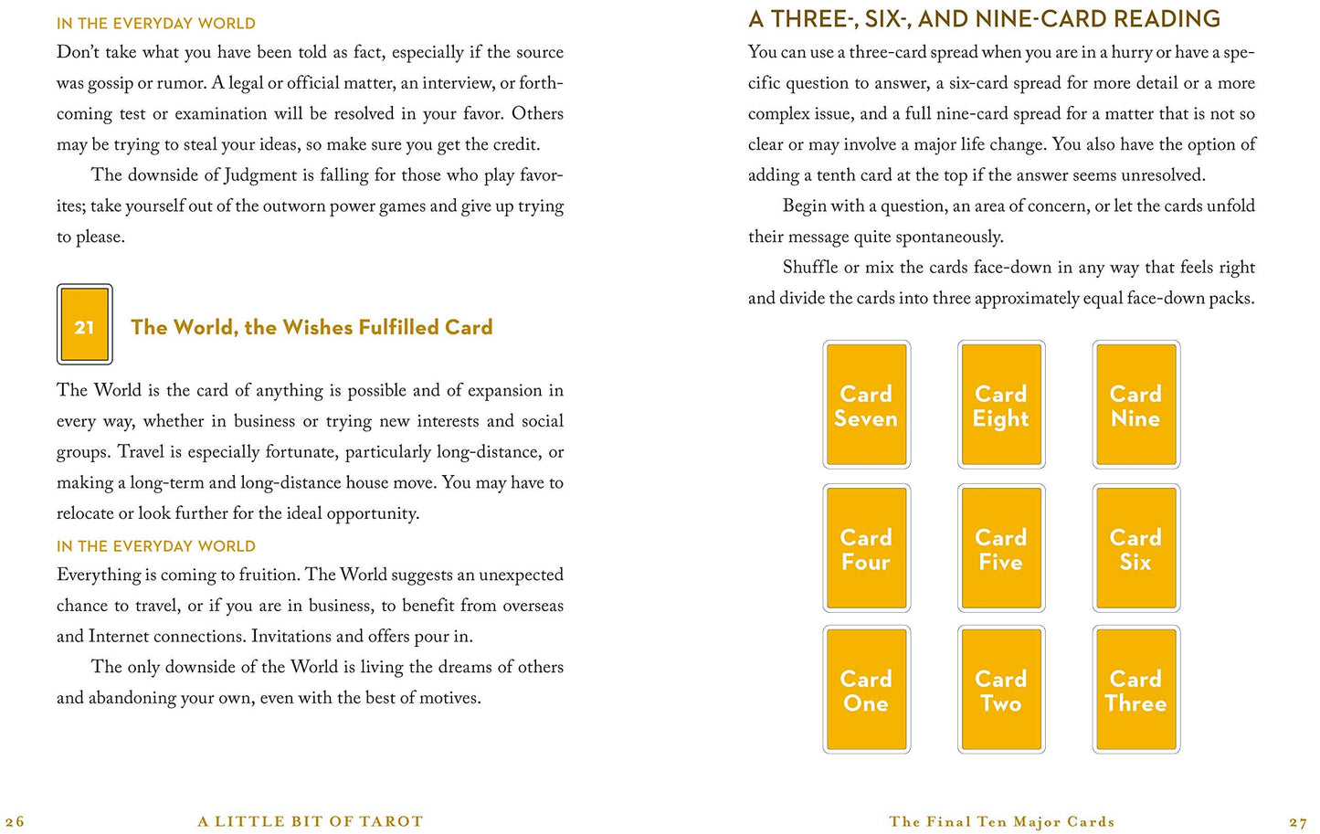 A Little Bit of Tarot: Beginner Guide by Cassandra Eason
