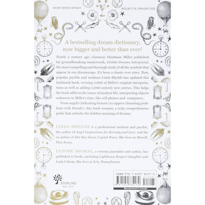 12,000 Dreams Interpreted by Linda Shields - Dream Book | Mystics Vibe