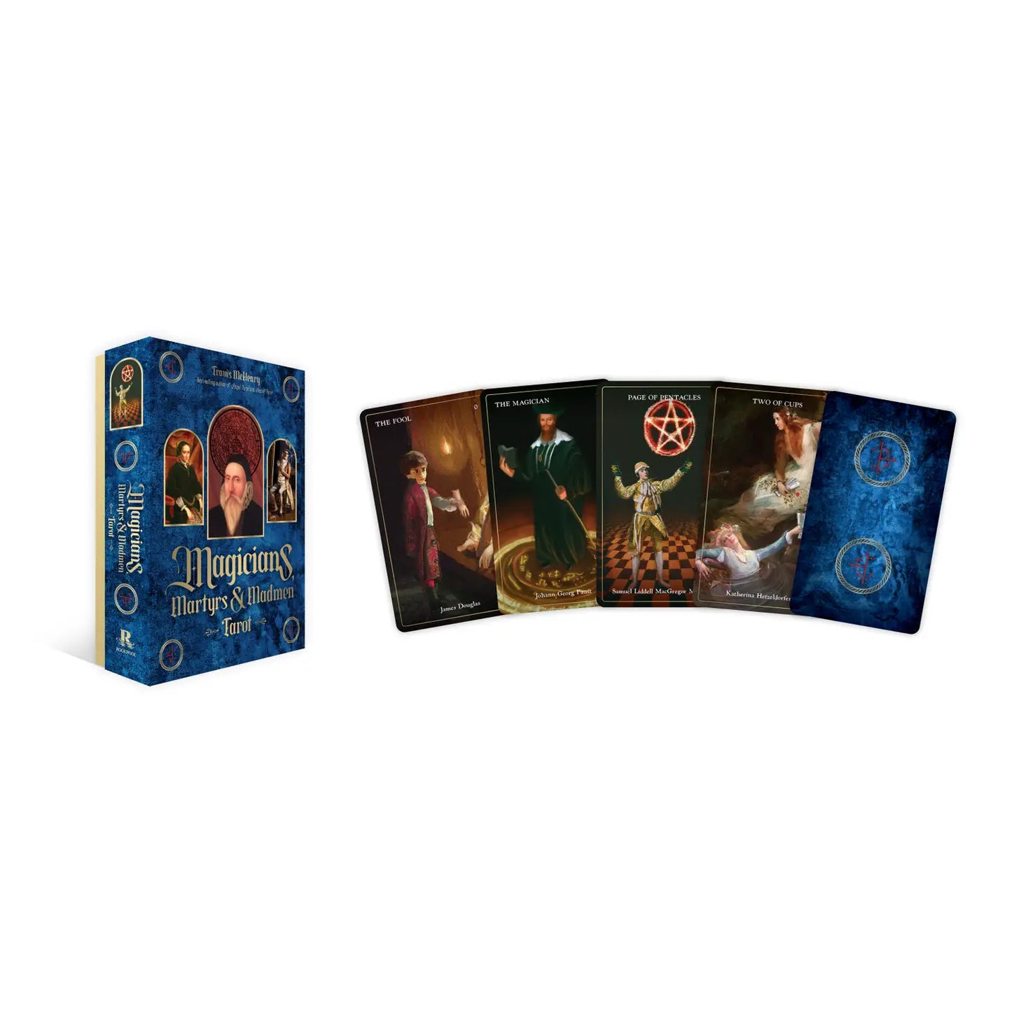 Mystical Magicians, Martyrs, And Madmen Tarot Deck Edition