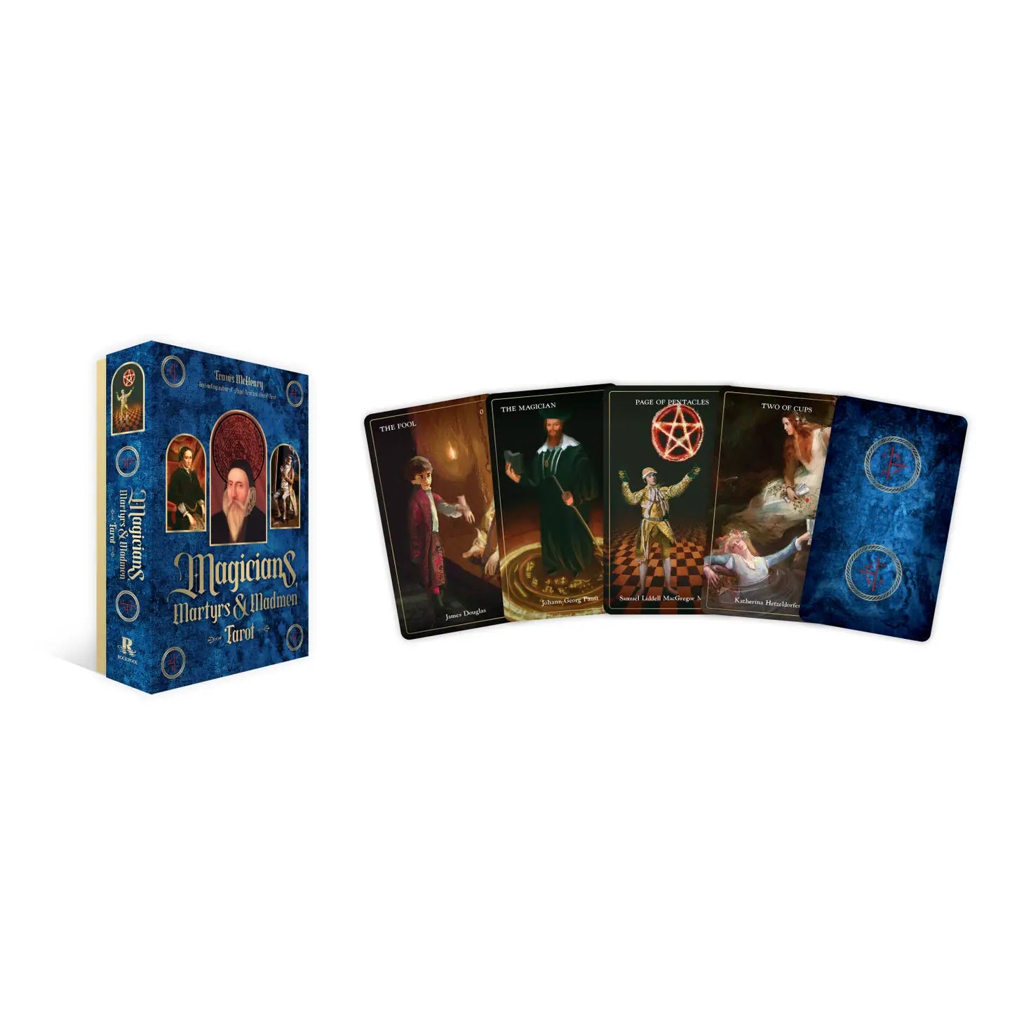Mystical Magicians, Martyrs, And Madmen Tarot Deck Edition