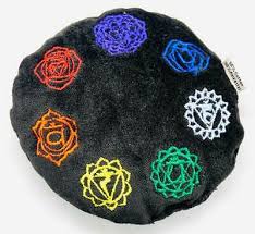 Chakra Cushion - Black Velvet