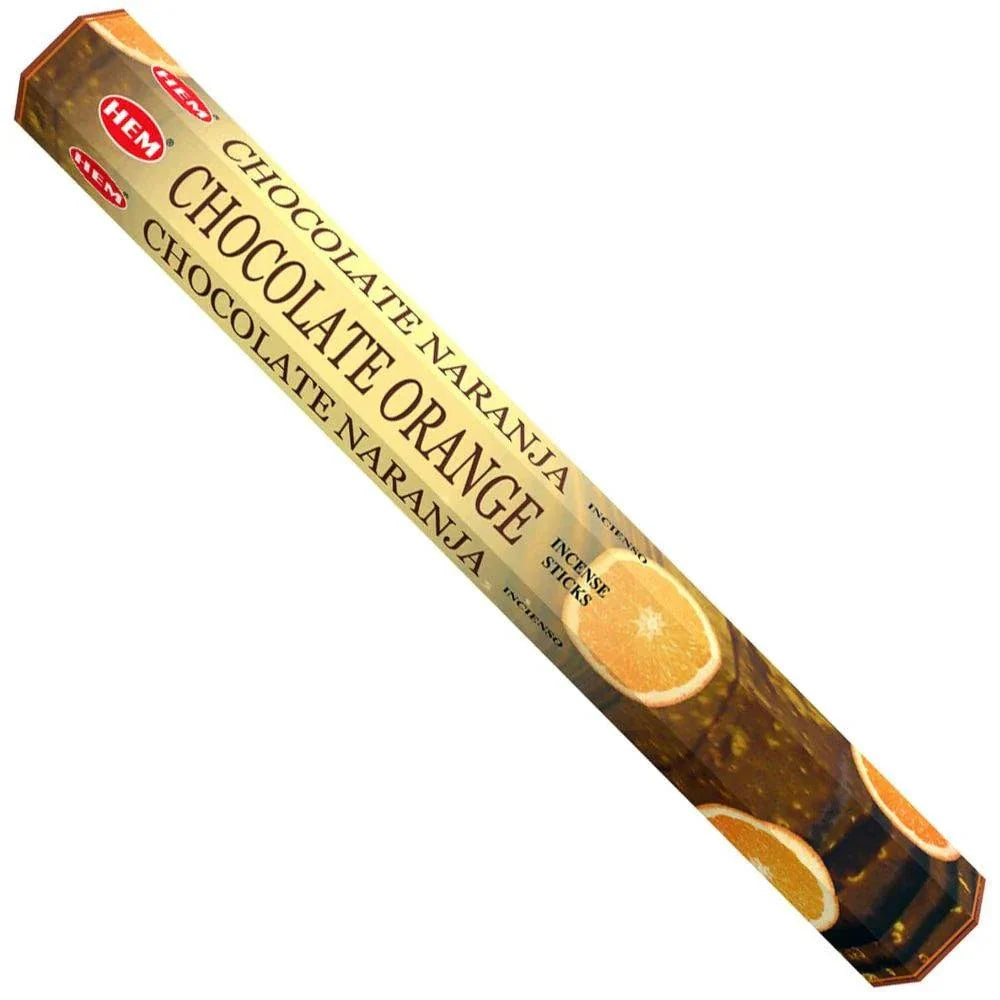 Aromatic Chocolate Orange Incense Sticks - 20 Pack