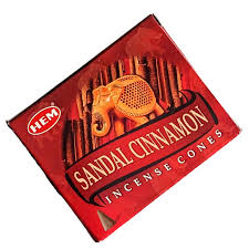 HEM Sandal-Cinnamon Incense Cones