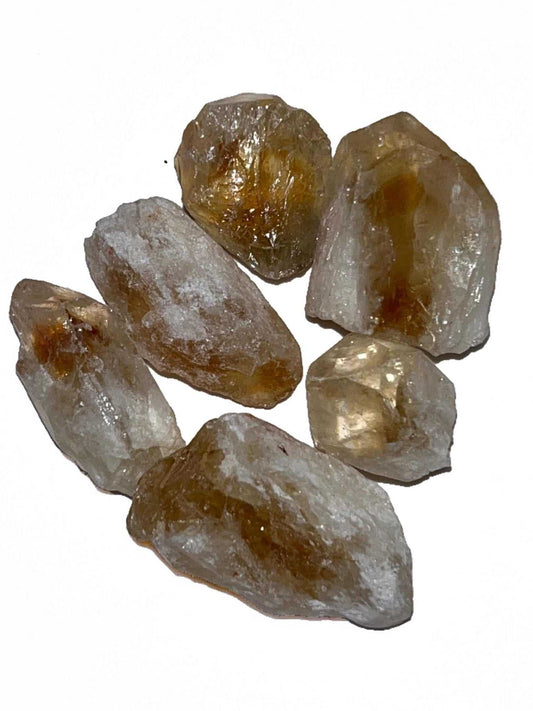 Healing Citrine Mini Point Crystal For Abundance And Joy