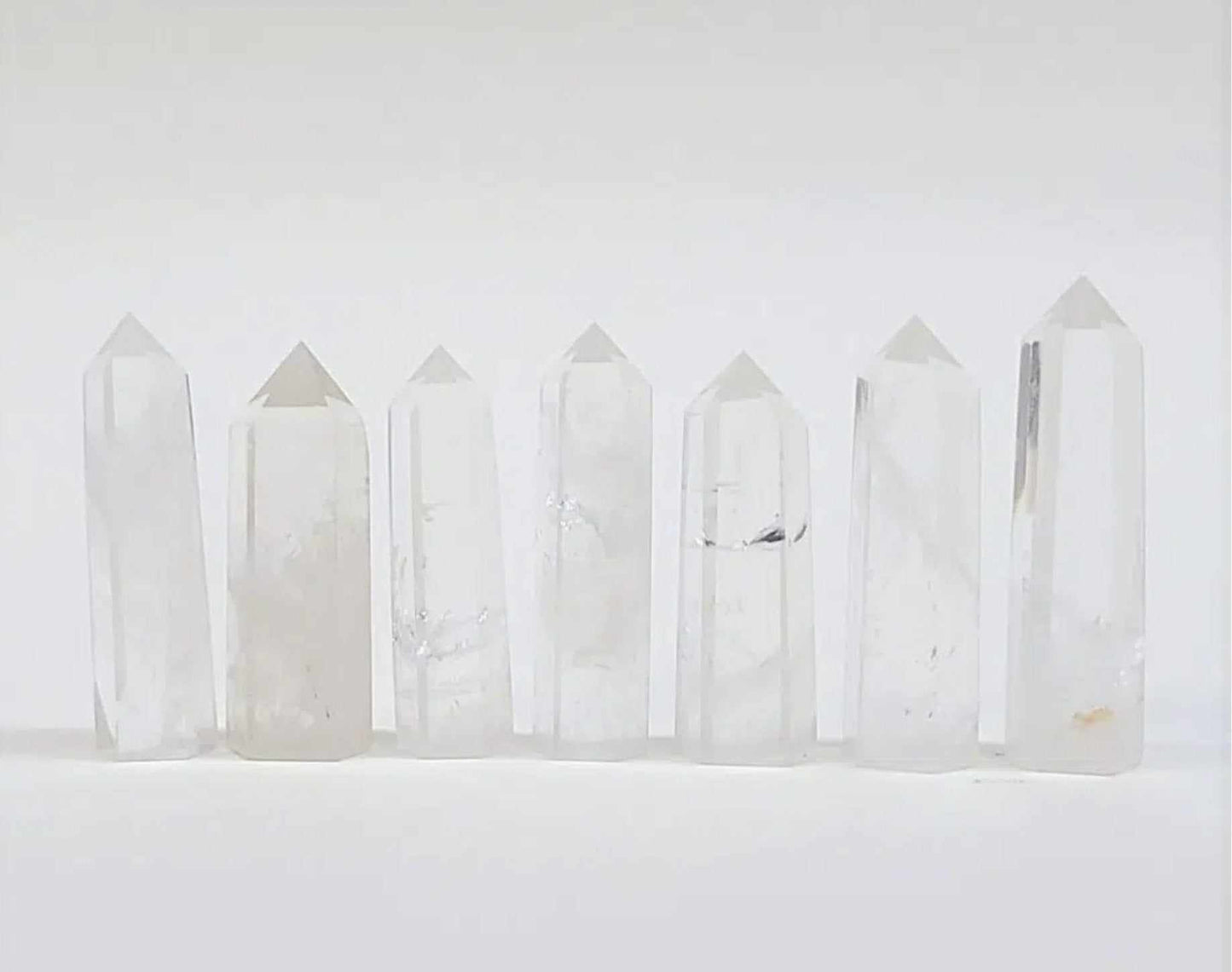 Powerful Healing Clear Quartz Crystal Destiny Tower