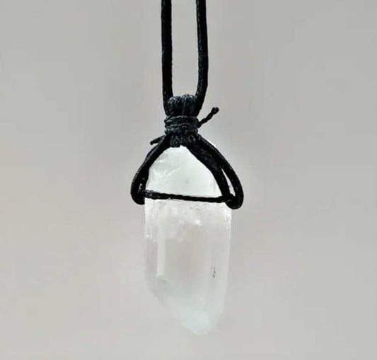 Clear Quartz Power Necklace