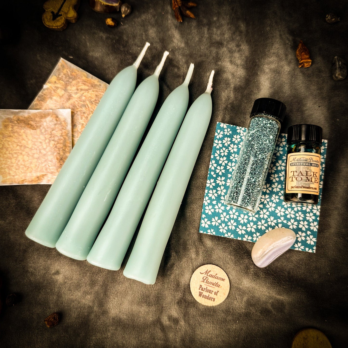 Communication Candle Spell Booster Pack – Add “Talk to Me” Power to Any Candle Spell Kit