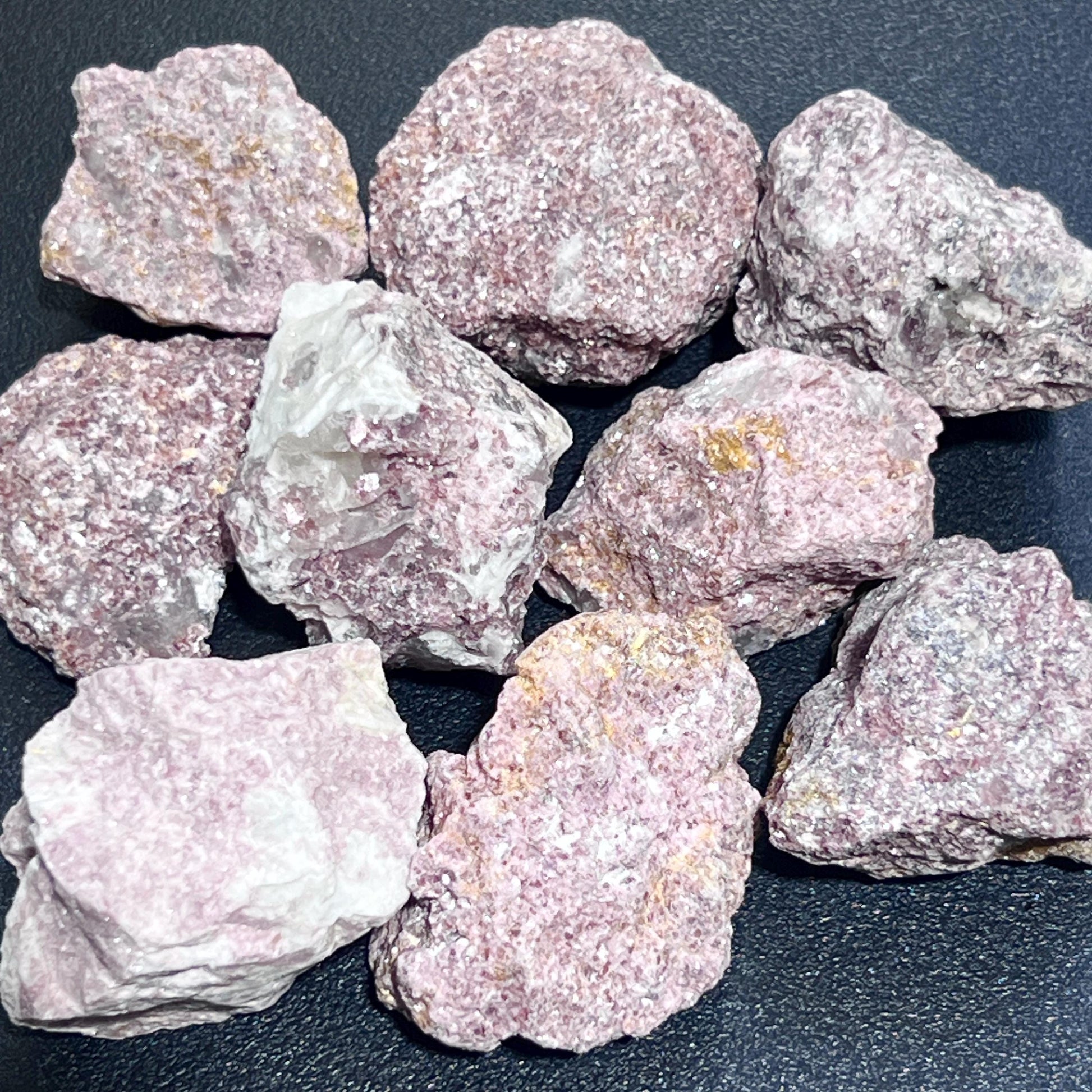 Lepidolite Crystal Rough Raw Stones (By The Piece or Pound) Wholesale