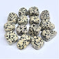 Joyful Dalmatian Jasper Tumbled Stone for Balance