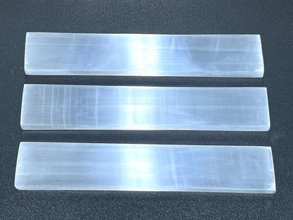 Selenite Crystal Bars Sticks (7-8 Inches) Gemstone Decor Carving Supply Wholesale