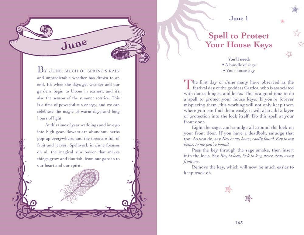 Daily Spellbook Good Witch - Magic Book | Mystics Vibe