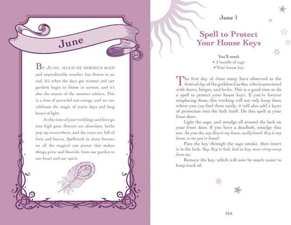 Daily Spellbook Good Witch - Magic Book | Mystics Vibe