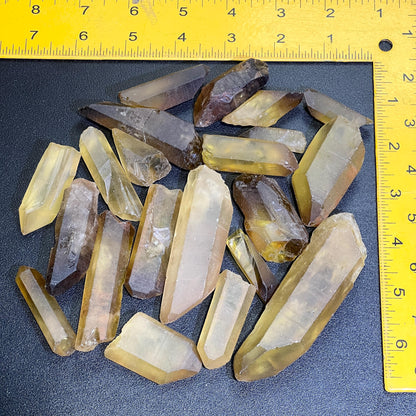 Citrine Crystals Natural Untreated Points Rough Raw Wholesale