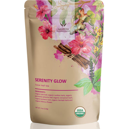 Organic Serenity Tea For Stress Relief | Mystics Vibe