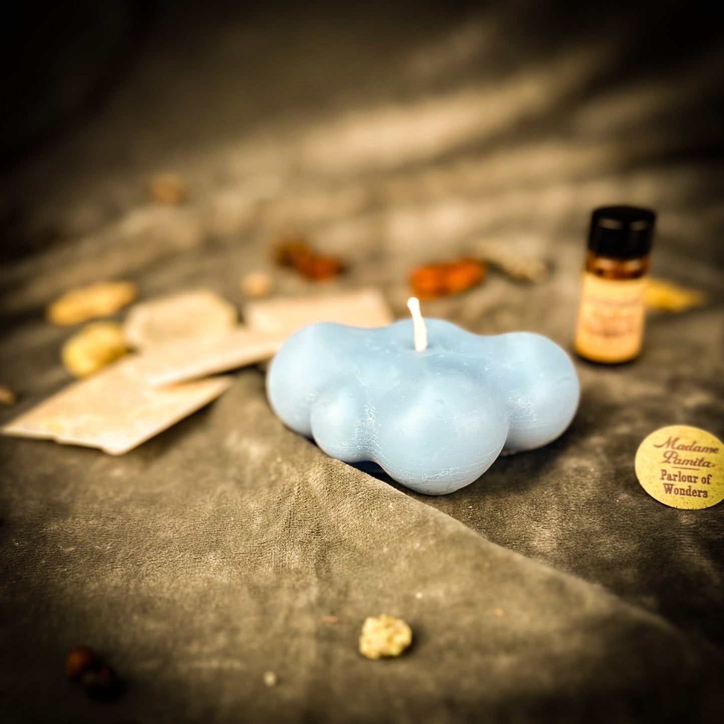 Dreamy Cloud Candle Spell Kit – Dreamwork & Relaxation Magic Ritual