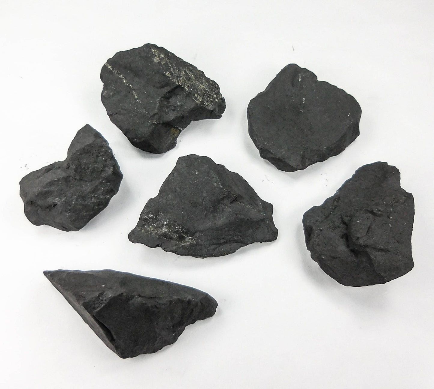 Black Shungite Type-2 Rough Raw Stones (By The Piece or Pound) Wholesale