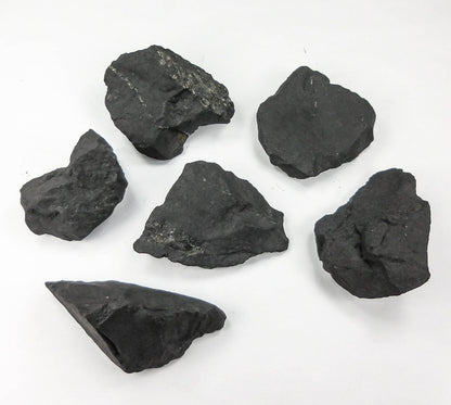 Black Shungite Type-2 Rough Raw Stones (By The Piece or Pound) Wholesale