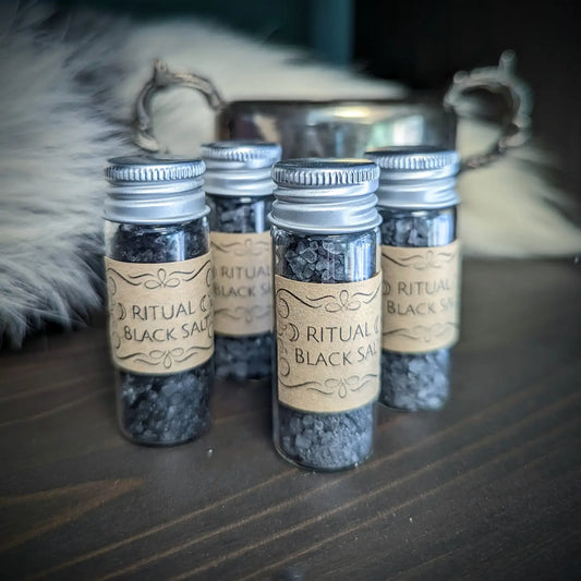 Mystical Black Salt Mini For Banishment And Protection