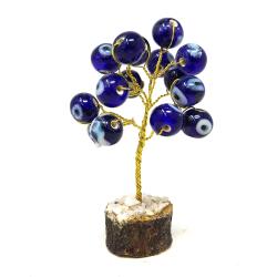 Evil Eye Beaded Tree 2.5"