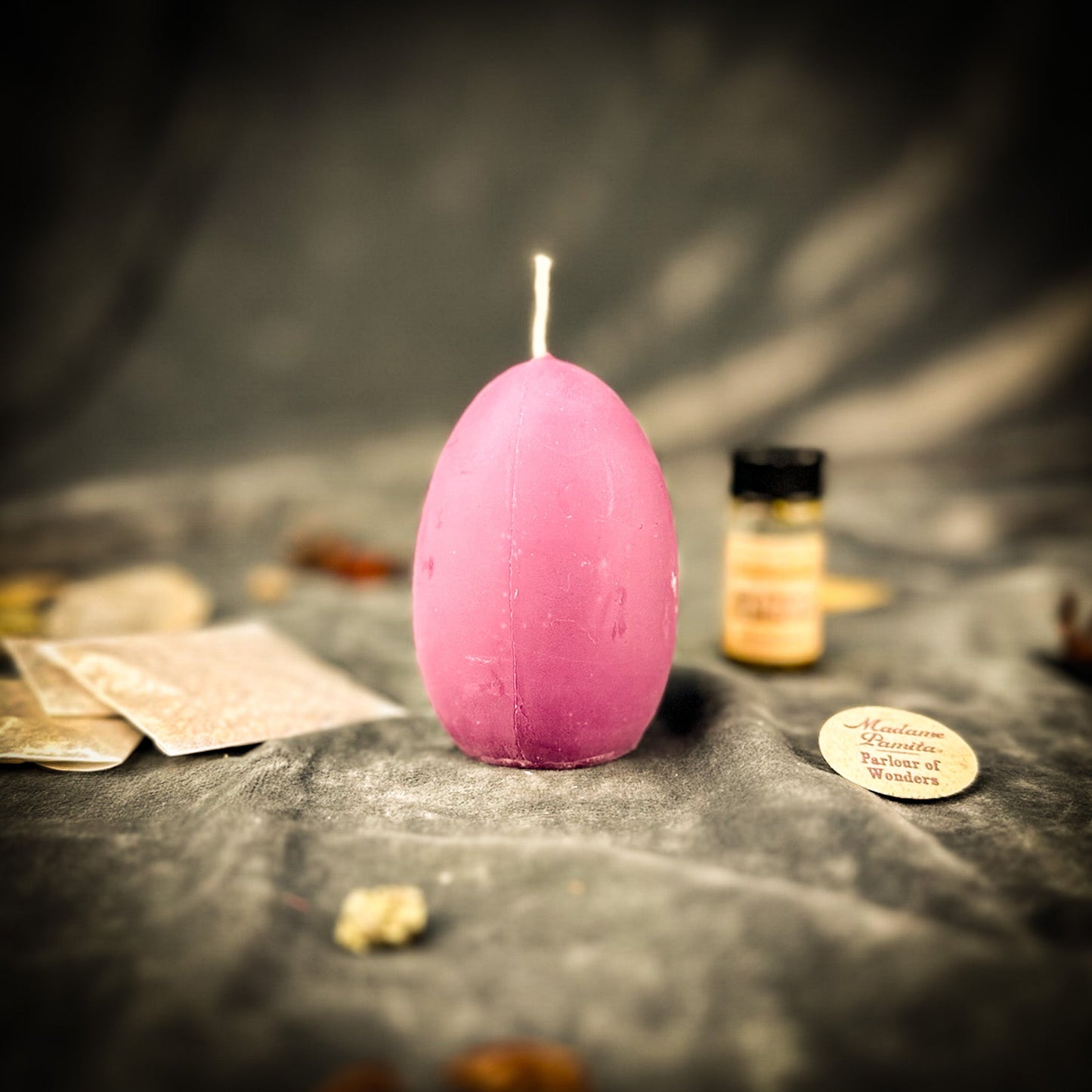 Egg Talisman Candle Spell Kit - New Beginnings & Fertility Magic
