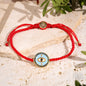 Evil Eye Guardian - Four-Strand Red String Bracelet