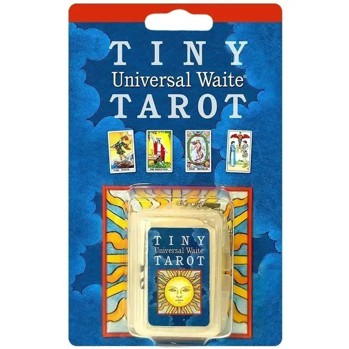 Tiny Universal Waite Tarot Deck Key Chain Accessory