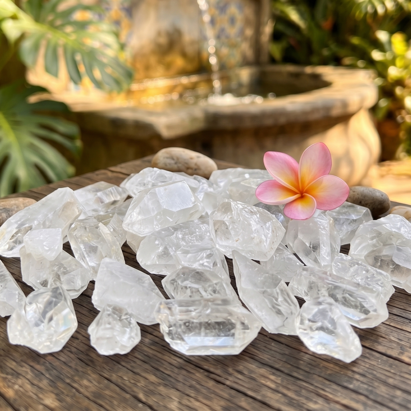 Raw Clear Quartz Crystal Rough Stones (By The Piece or Pound) Wholesale