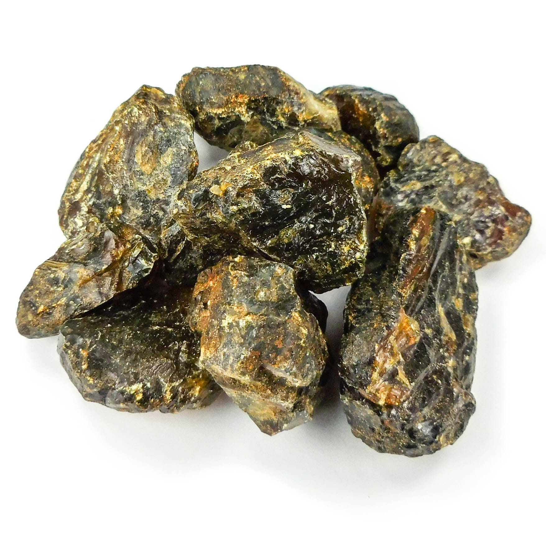 Black Amber Fossilized Tree Resin Mixed Sizes Rough Raw Stones (By The Piece or Pound)(UV Reactive) Wholesale