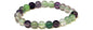 Fluorite Round Bead Bracelet - Psychic Awakening