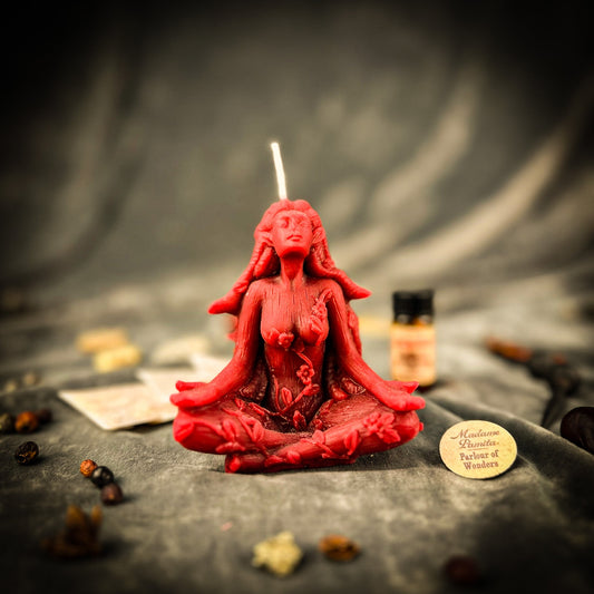 Forest Fairy Candle Spell Kit - Nature Spirit & Inner Peace Magic