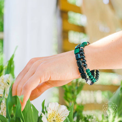 Fortress of Heart & Mind: Bracelet Set for Mental Healing