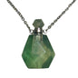 Gemstone Poison Bottle Necklace