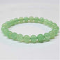 Green Aventurine Round Bead Bracelet - Loving Prosperity