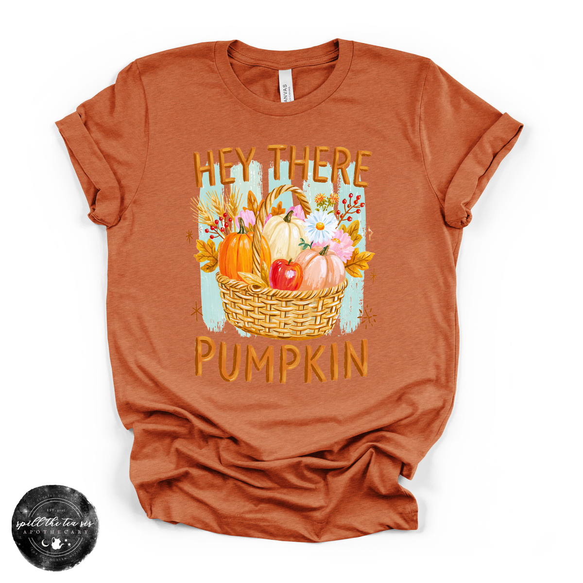 Hey There Pumpkin Tee | Cute Fall Pumpkin Graphic T-Shirt – additional product image