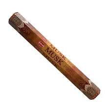 Musk Scented Incense Sticks 20 Count Pack for Meditation