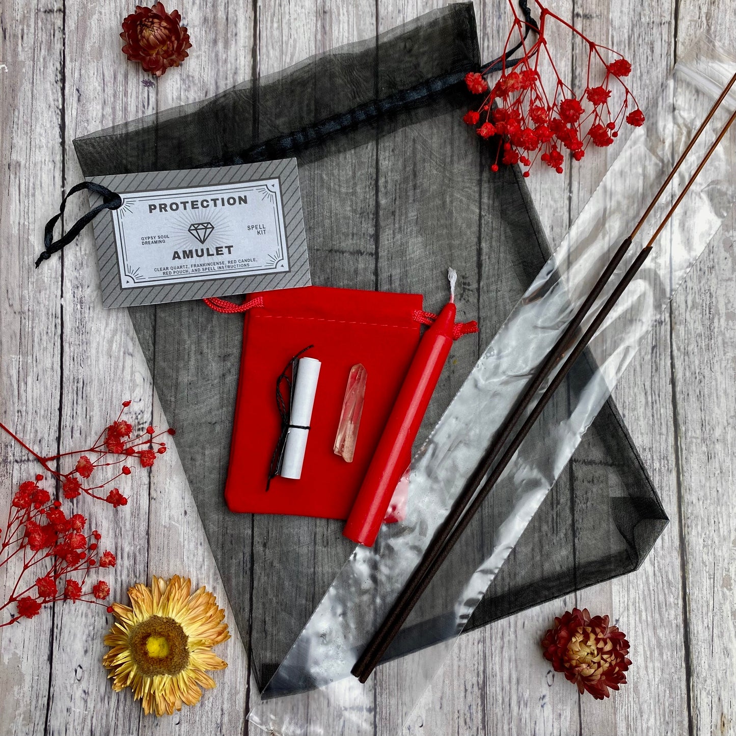 Protection Amulet Spell Kit