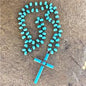 Opalite Cross - Necklace